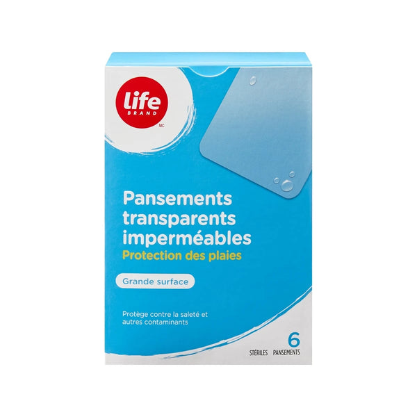 Apósitos Adhesivos Transparentes Impermeables Life Brand
