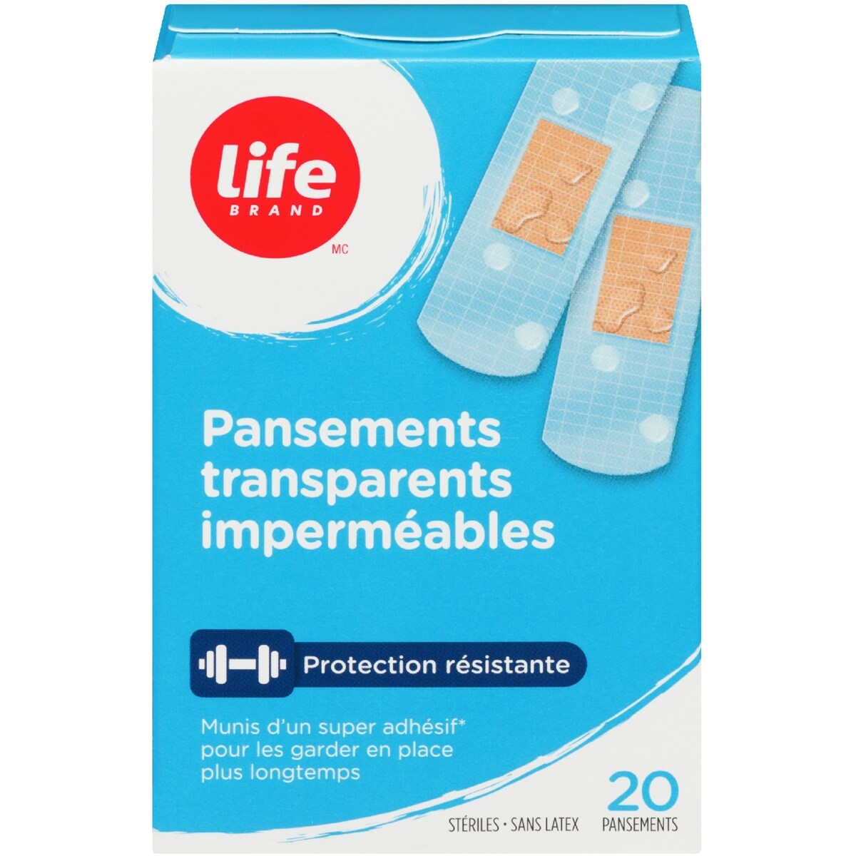 Apósitos Transparentes Impermeables Life Brand