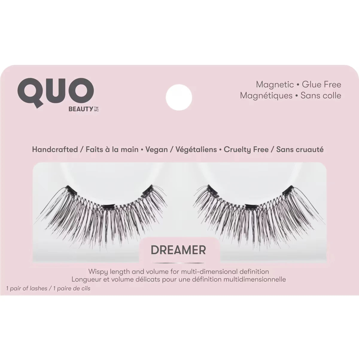 Pestañas Postizas Dreamer 1 Par Quo Beauty
