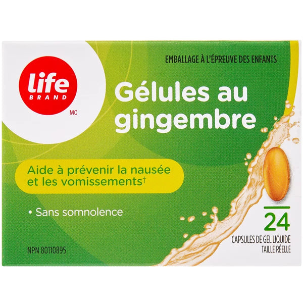 Cápsulas de Jengibre Life Brand