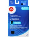 Medias de Compresión Transparentes a la Rodilla L 15-20 Life Brand
