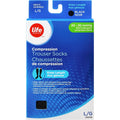 Medias de Compresión Transparentes a la Rodilla L 20-30 Life Brand