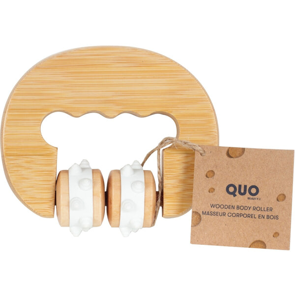 Masajeador Corporal de Madera Quo Beauty