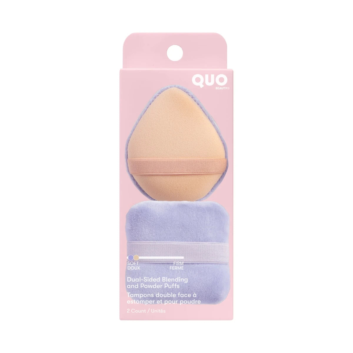 Esponja y Borla de Maquillaje Quo Beauty