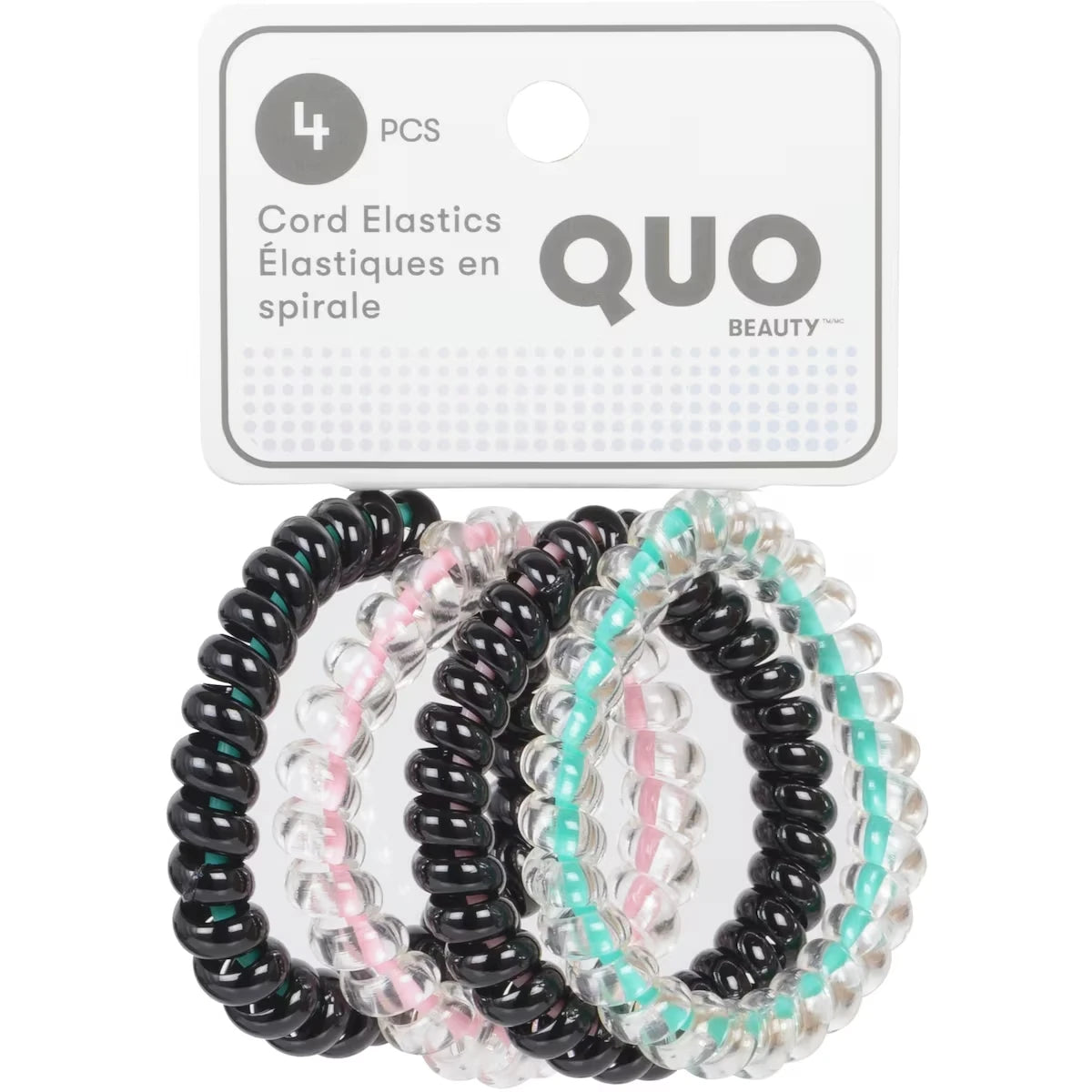 Elásticos para el Pelo Espiral de Silicona Quo Beauty