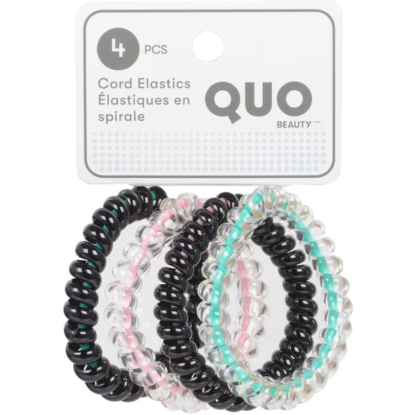 Elásticos para el Pelo Espiral de Silicona Quo Beauty