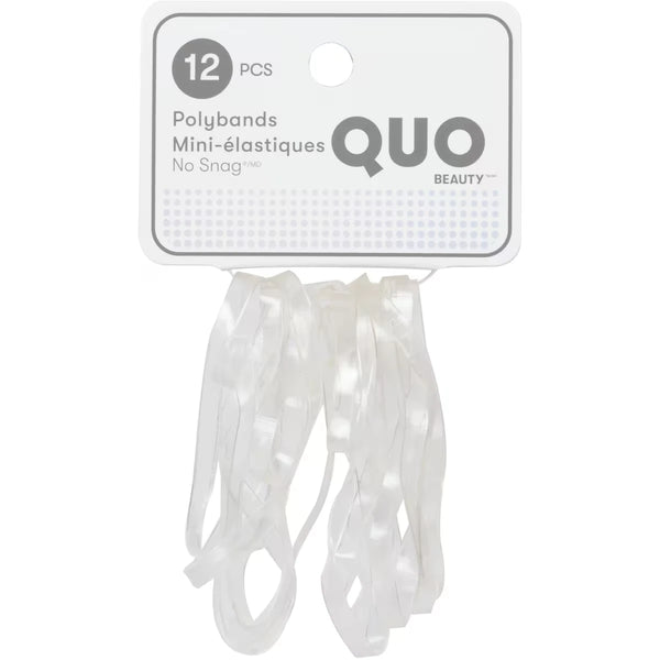 Elásticos para el Pelo Grandes Transparentes Quo Beauty