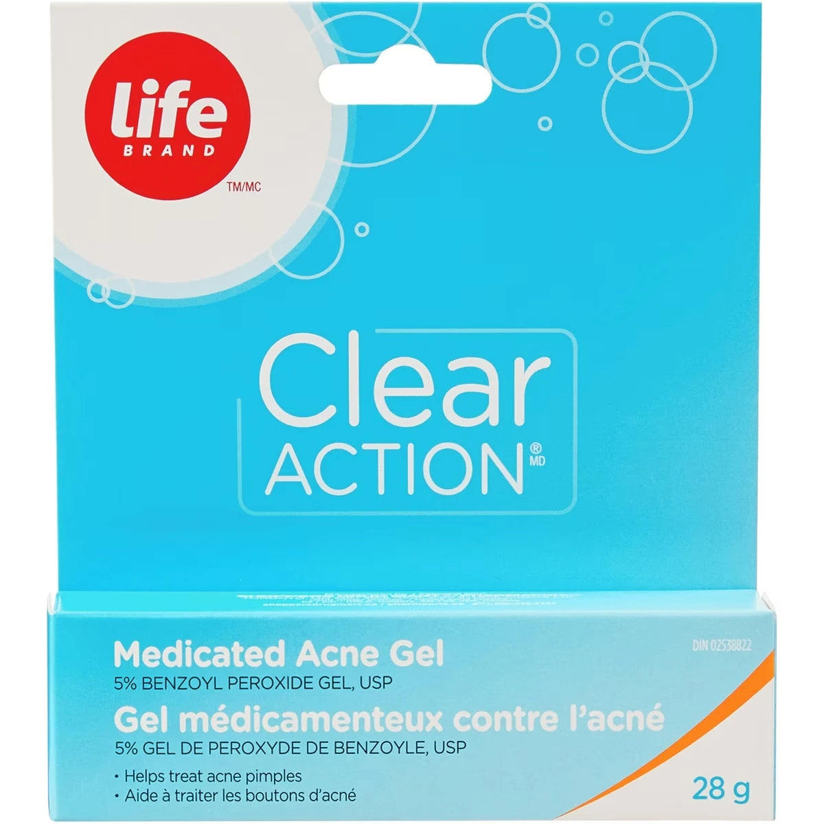 Transparente Action Acne Medication Gel Life Brand