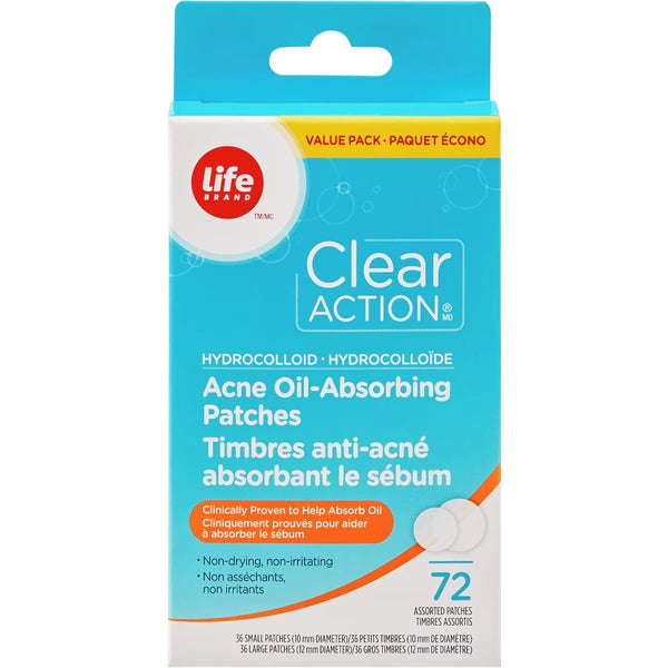 Parches Hidrocoloides para el Acné Life Brand
