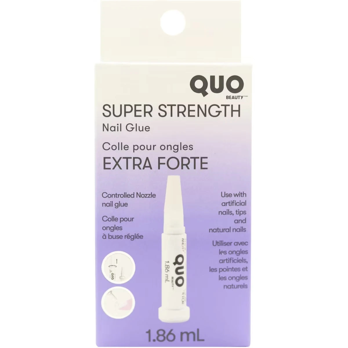 Uñas Glue Super Quo Beauty