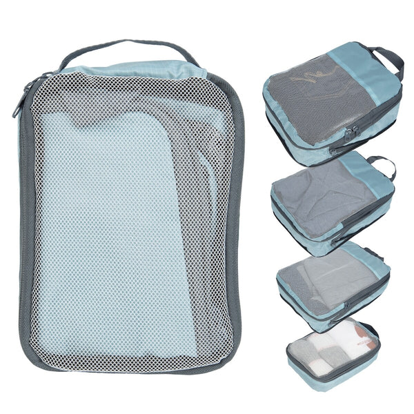 Cubos Organizadores Comprimidos Set de 4 Unidades Quo Beauty