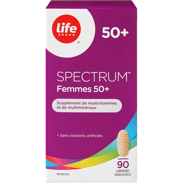 Multivitamínico SpectrumMD Mujeres 50+ Life Brand