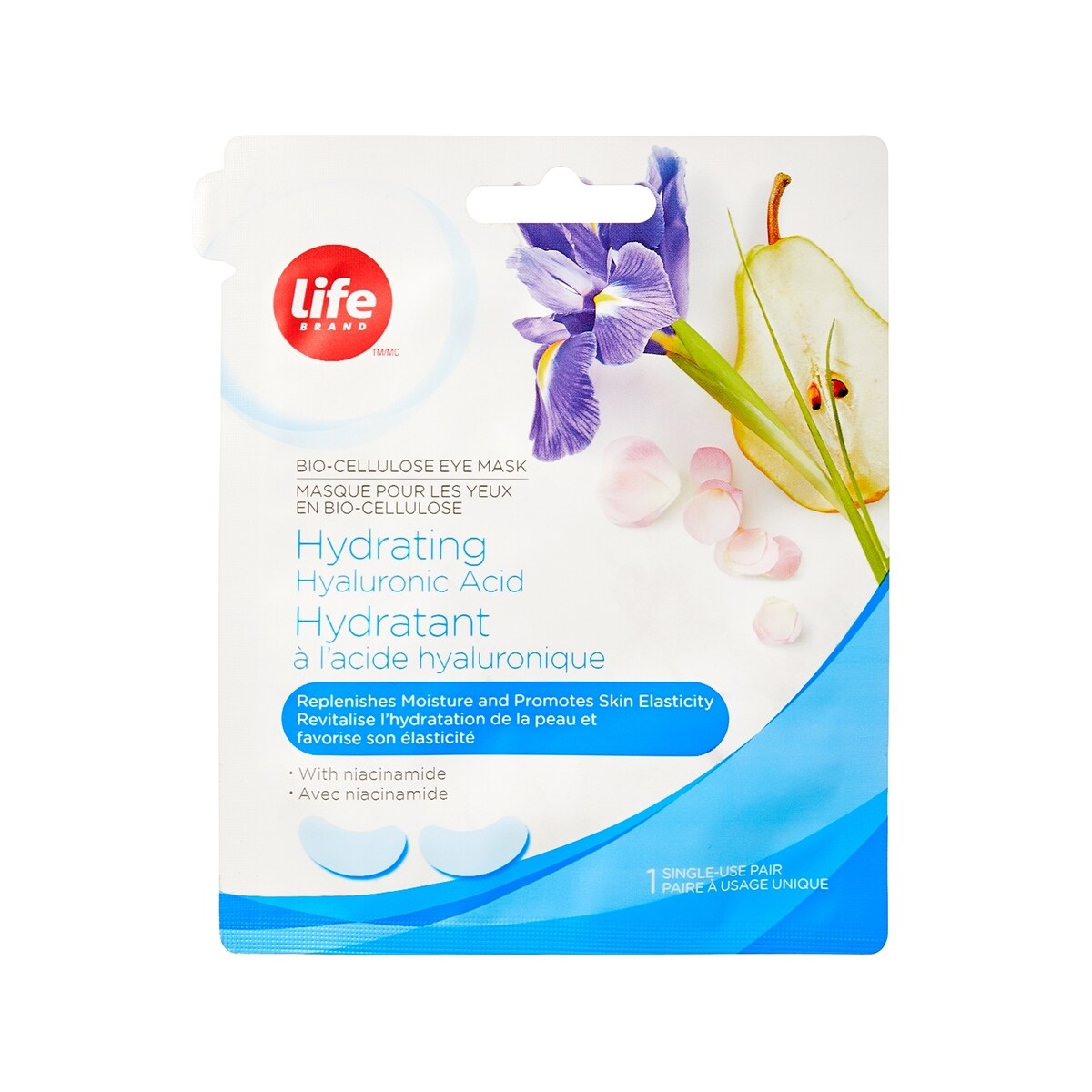 Bio-Cellulose Hydrating Contorno De Ojos Mascarilla Life Brand