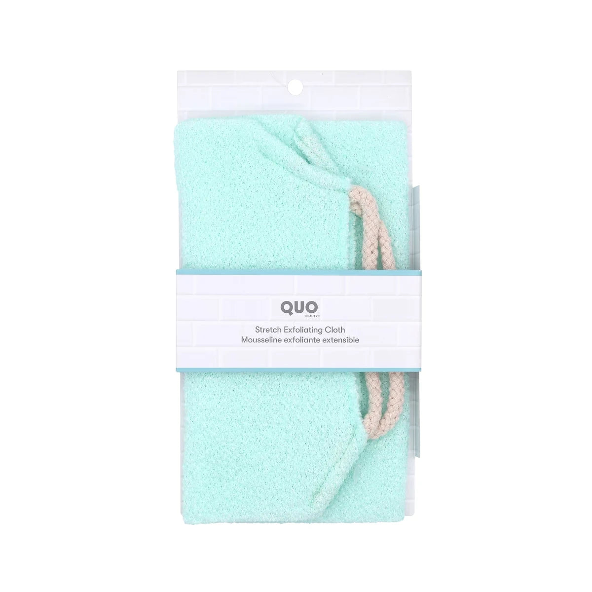 Esponja Exfoliante de Malla Extensible Quo Beauty