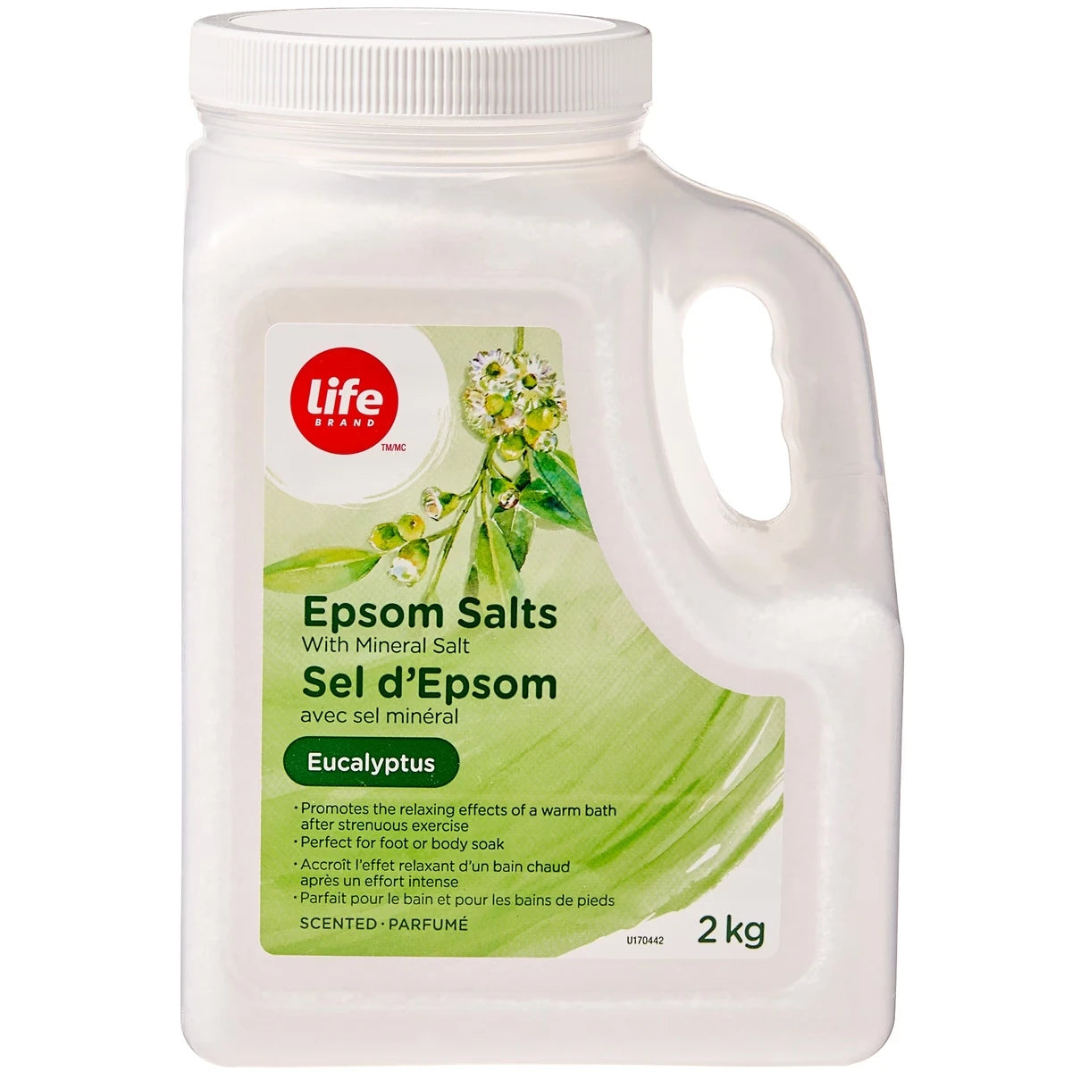 Sal De Epsom Eucalipto Life Brand