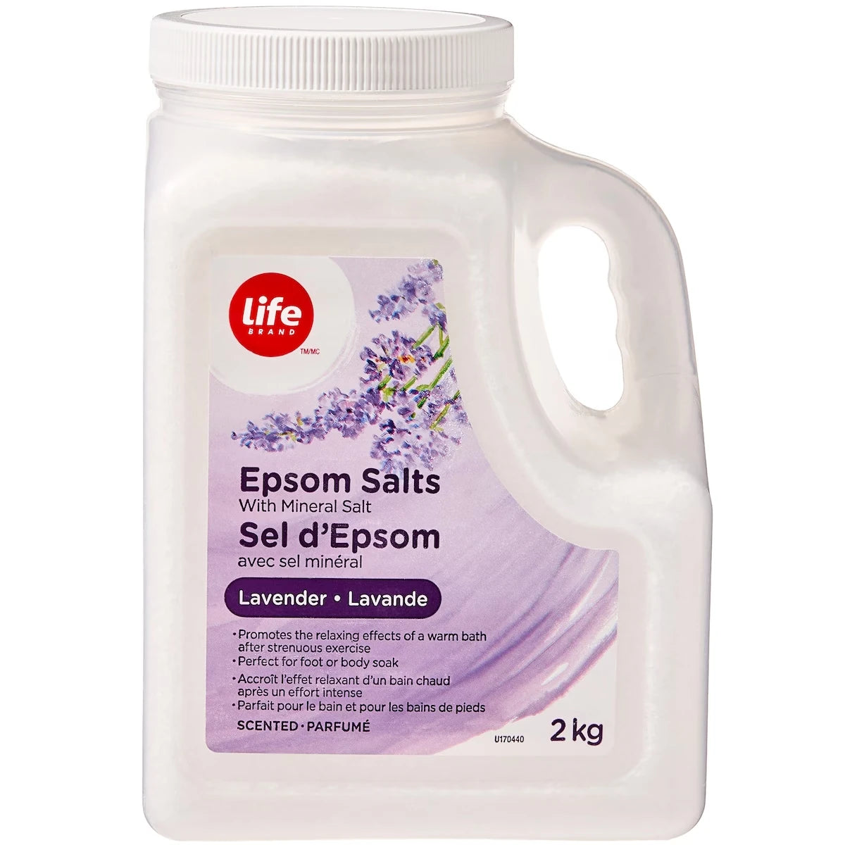 Sal De Epsom Lavanda Life Brand