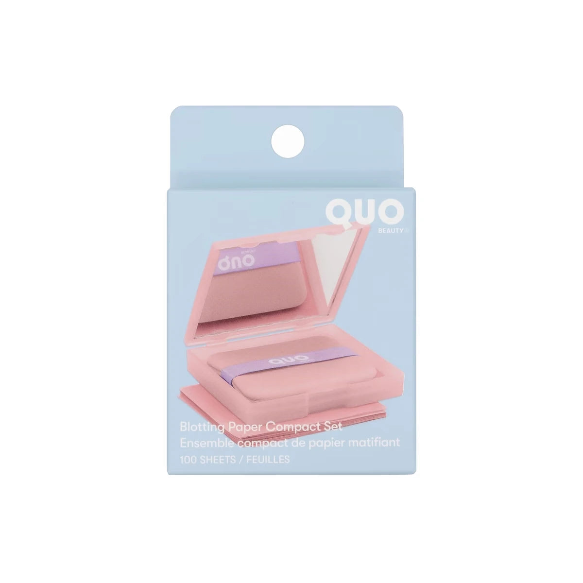 Papel Matificante Facial 100 Hojas Quo Beauty
