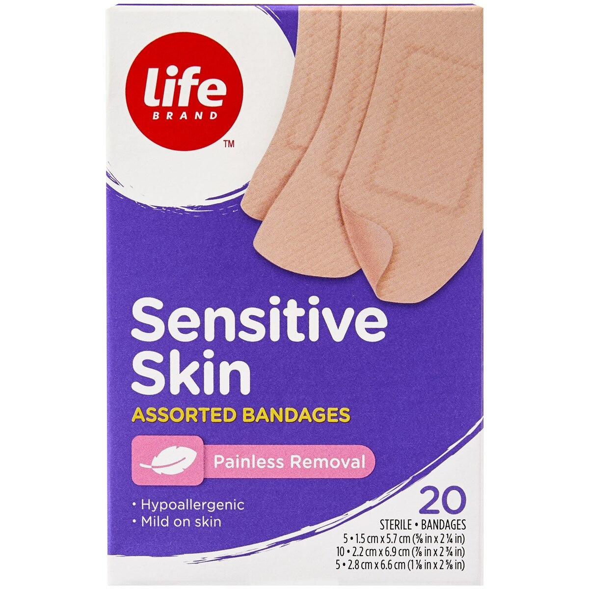 Apósitos Adhesivos Surtidos Piel Sensible Life Brand