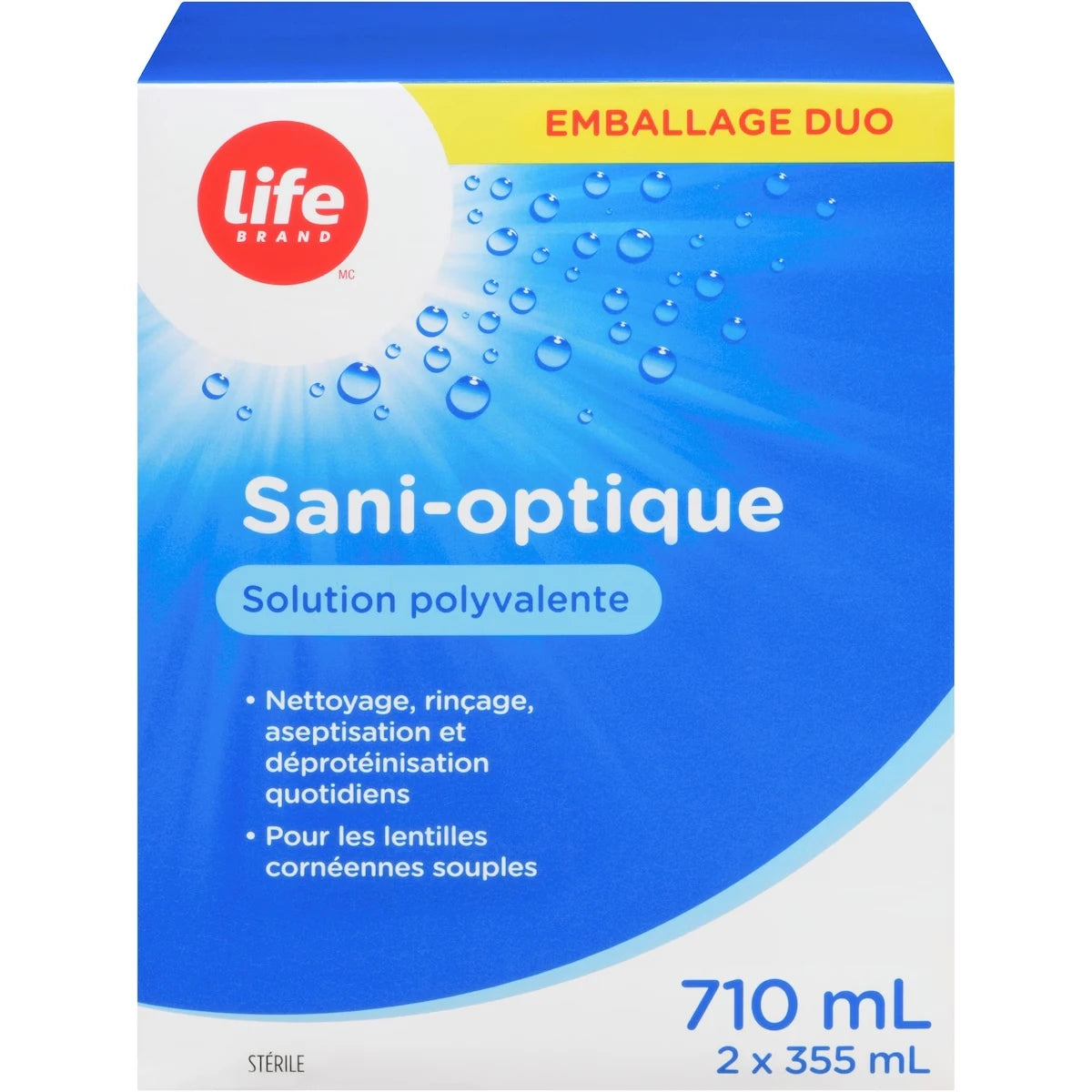 Solución Multipropósito para Lentes de Contacto Life Brand
