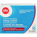 Comprimidos Desloratadina 5 mg Control de Alergias Life Brand