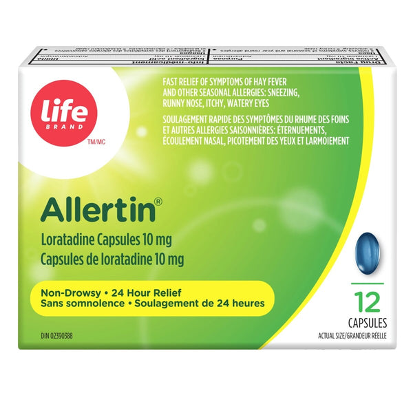 Loratadina en Cápsulas Life Brand