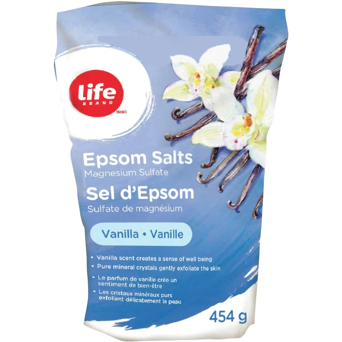 Sal De Epsom Vainilla Lb Life Brand