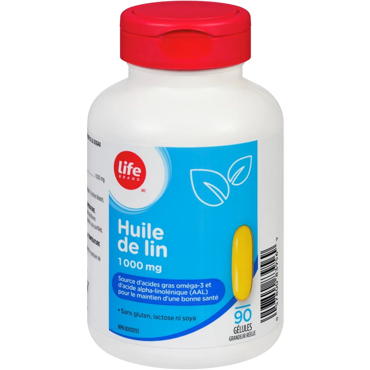Omega Aceite de Lino 1000 mg Life Brand