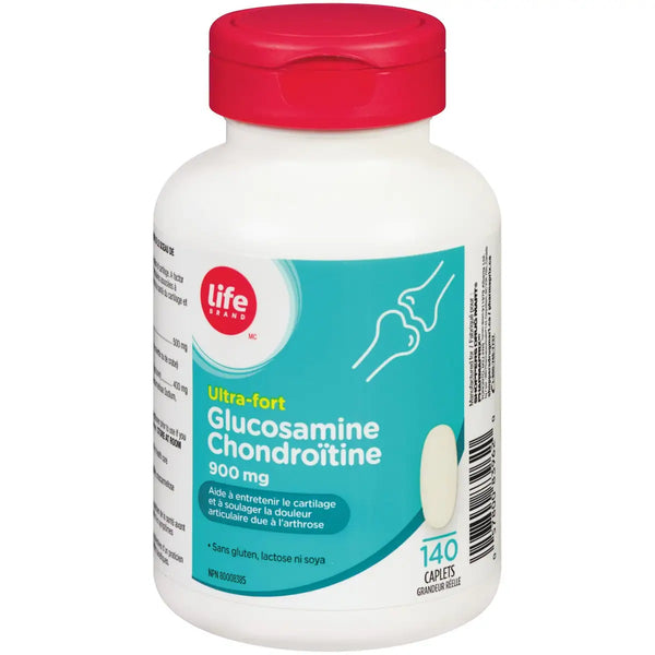 Alivio Glucosamina Condroitina Ultra Fuerte 900 mg Life Brand