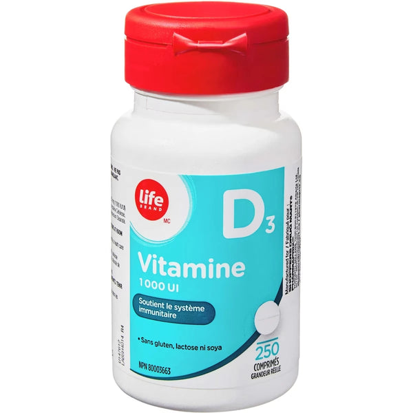 Vitamina D 1000UI Life Brand