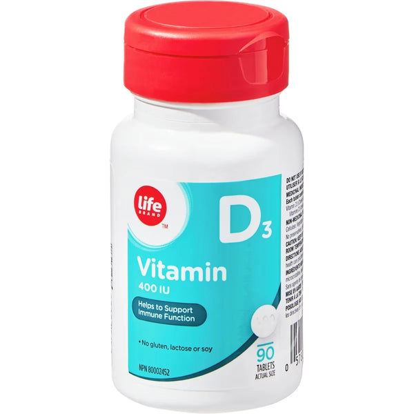 Vitamina D 400UI Life Brand