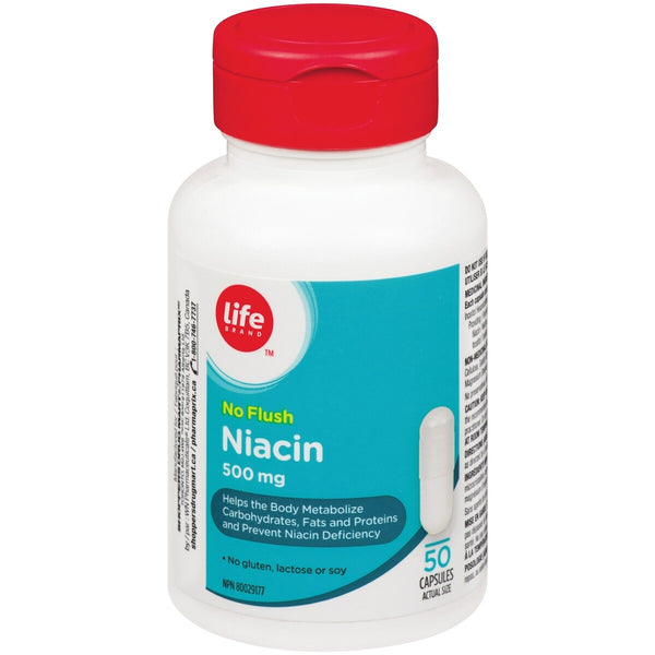 Suplemento de Niacina Life Brand