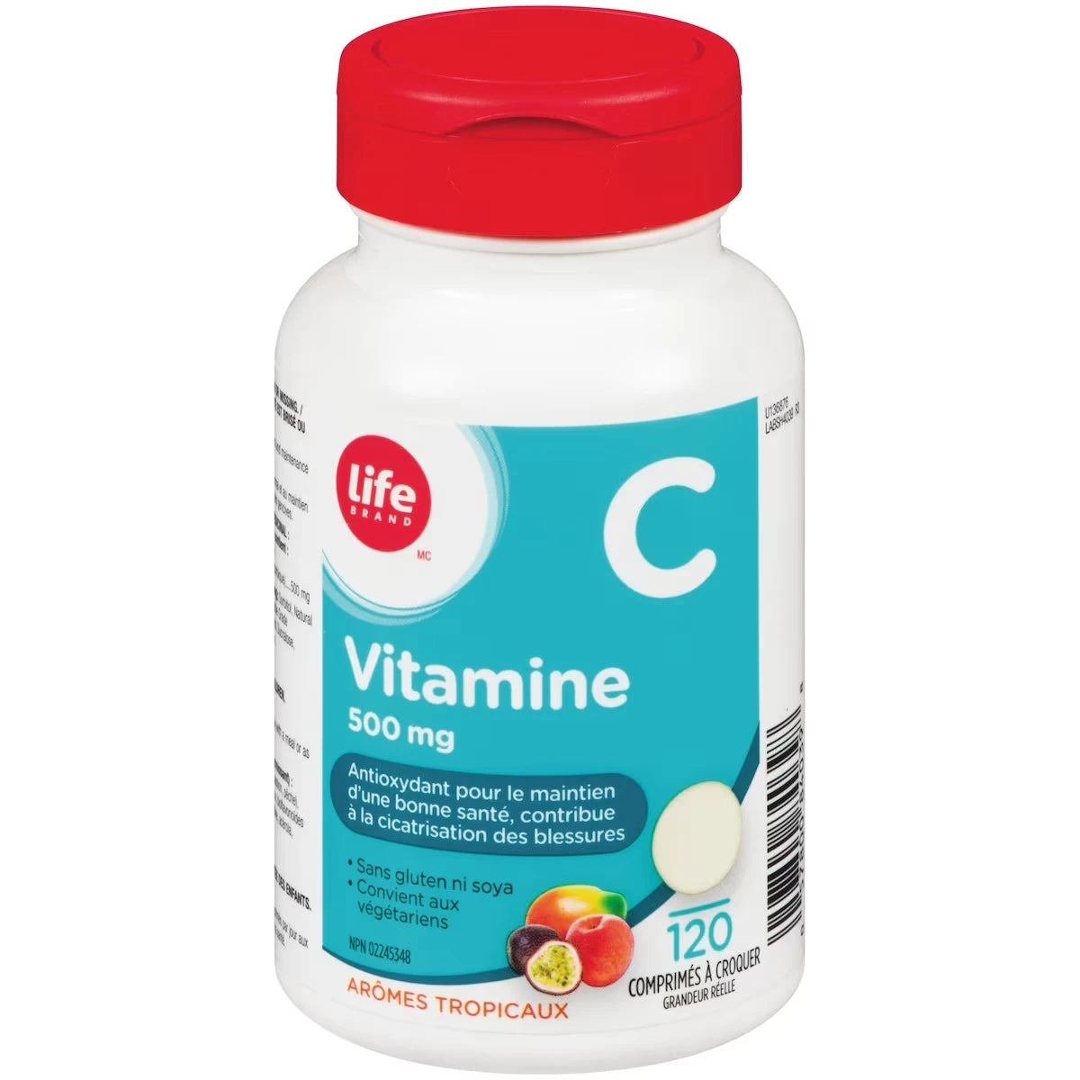 Vitamina C 500 mg Life Brand