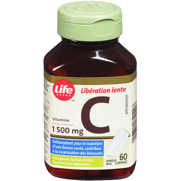 Vitamina C LL 1500 mg Life Brand