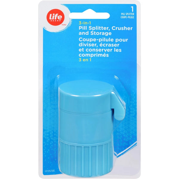 Cortador de Pastillas para Dividir, Triturar y Guardar Life Brand