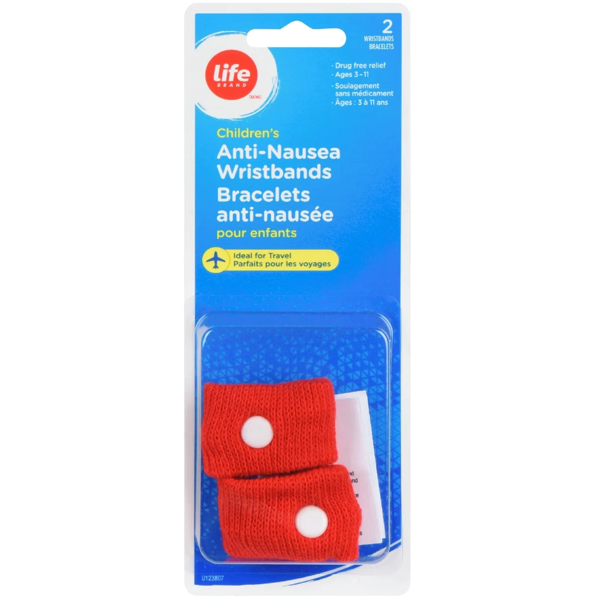 Pulseras Antináuseas para Niños Life Brand