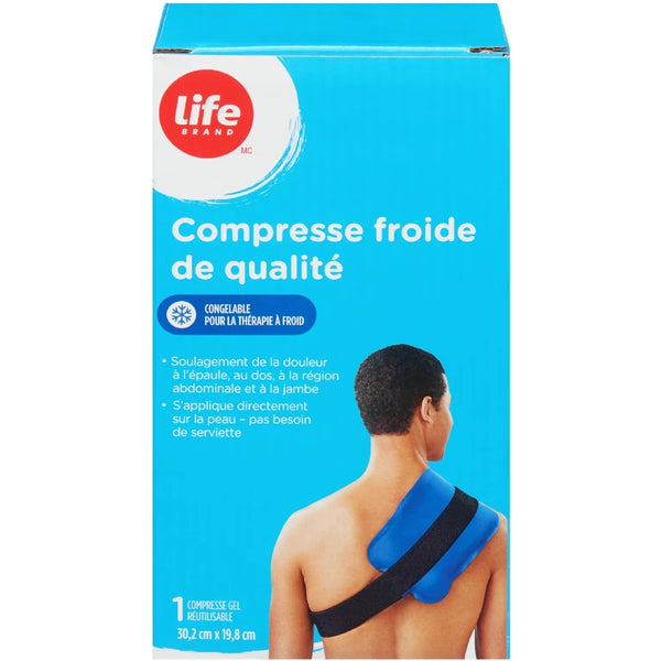 Compresa Fría Grande con Correa Life Brand