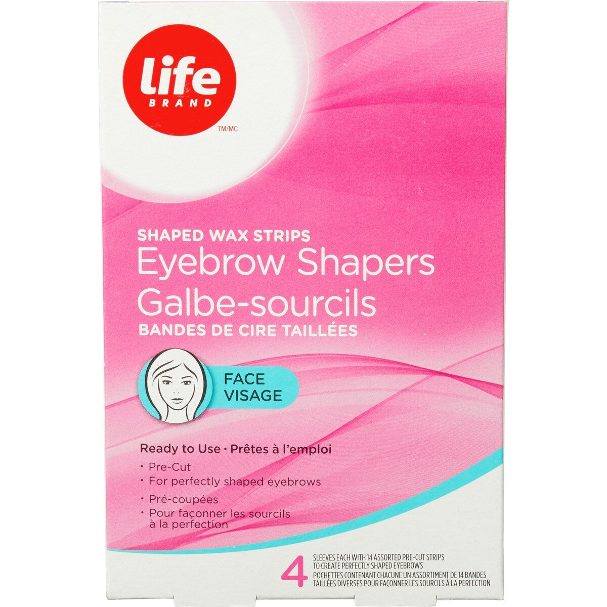 Bandas de Cera para Cejas Life Brand