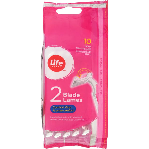 Máquinas de Afeitar Desechables para Mujer Life Brand