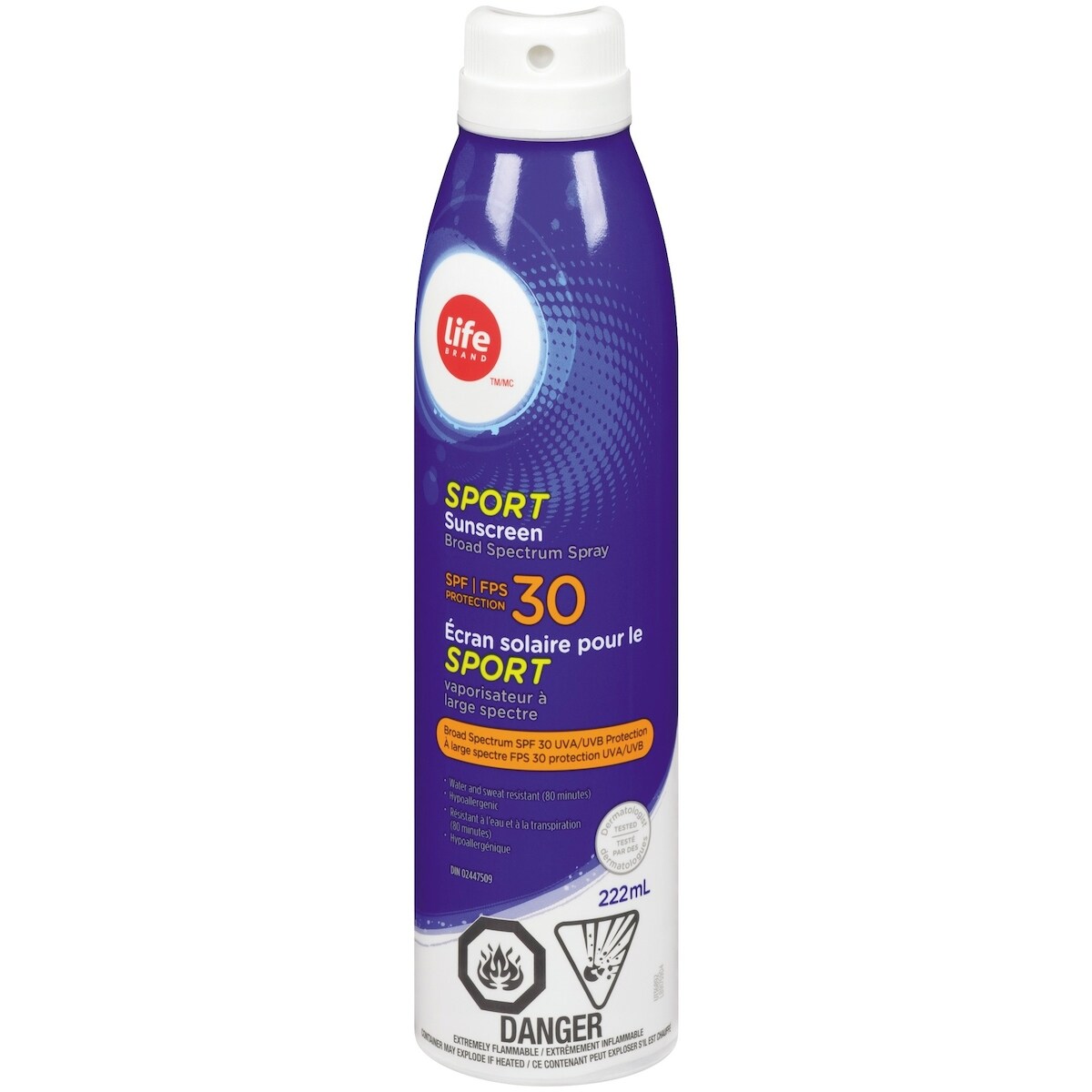 Protector Solar FPS 30 Sport en Spray Life Brand