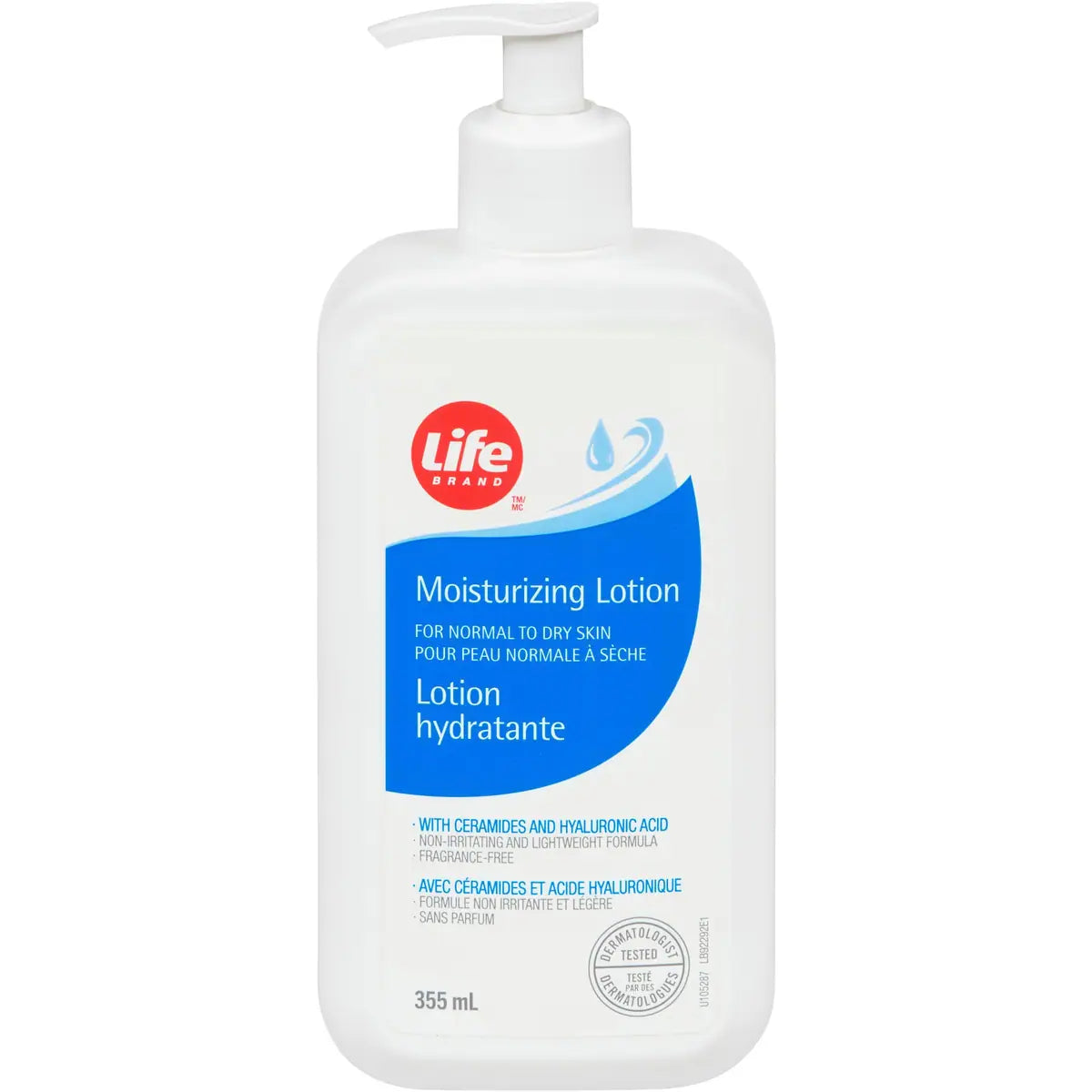 Loción Hidratante con Ceramidas Life Brand