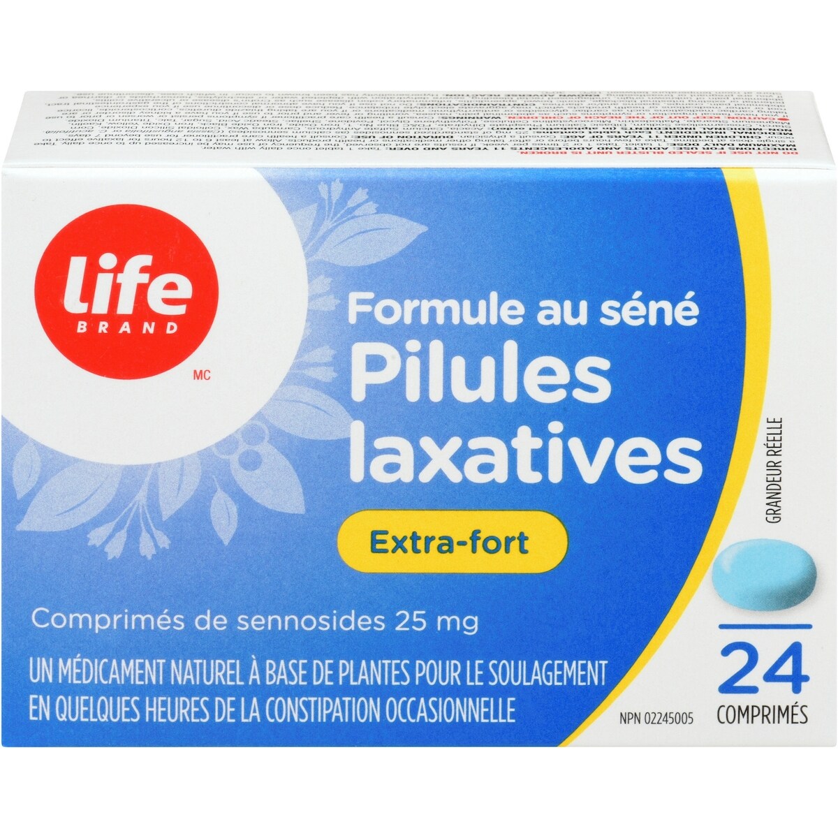 Laxante en Comprimidos con Sen Extra Fuerte Life Brand