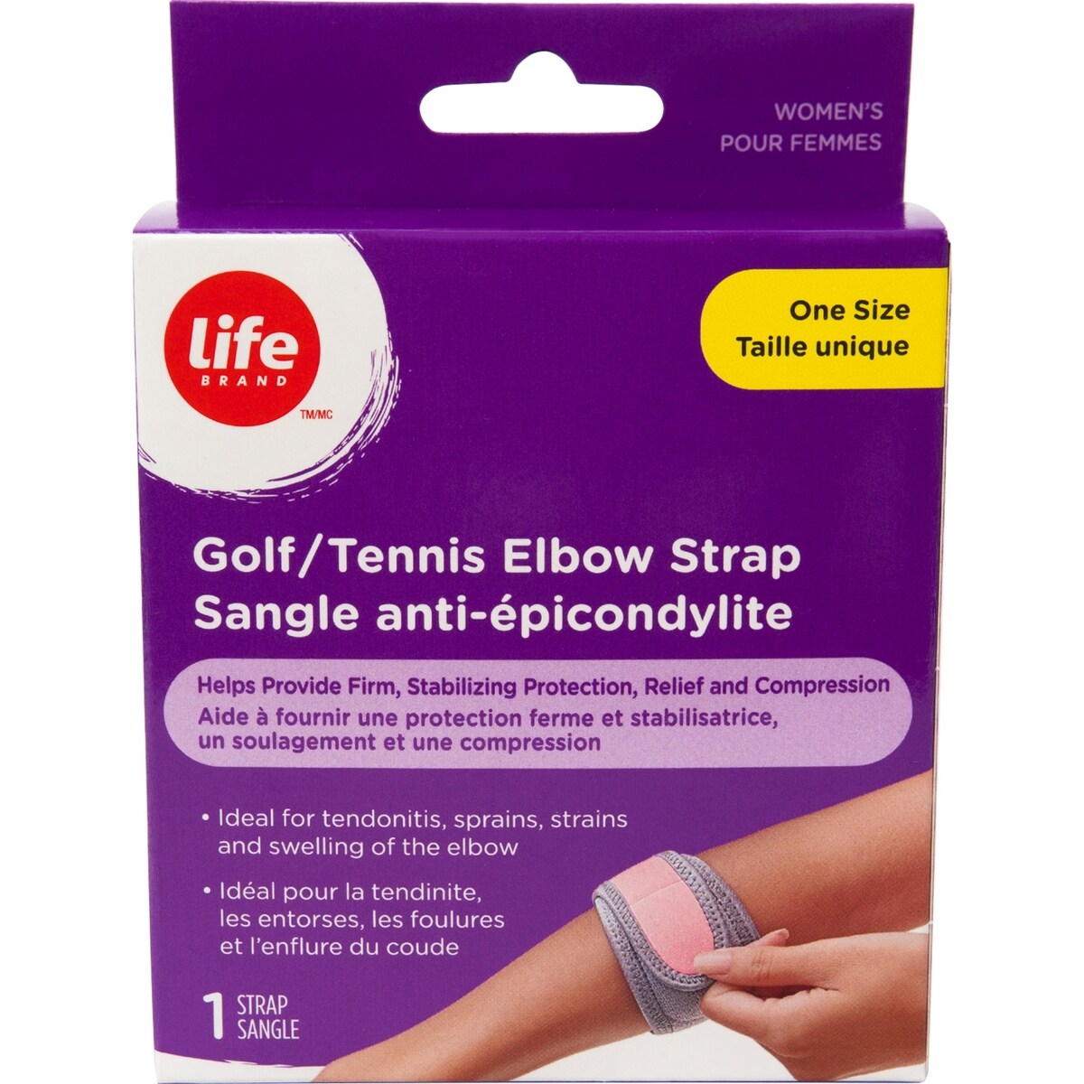 Codera para Codo de Golfista y Tenista Mujer Life Brand
