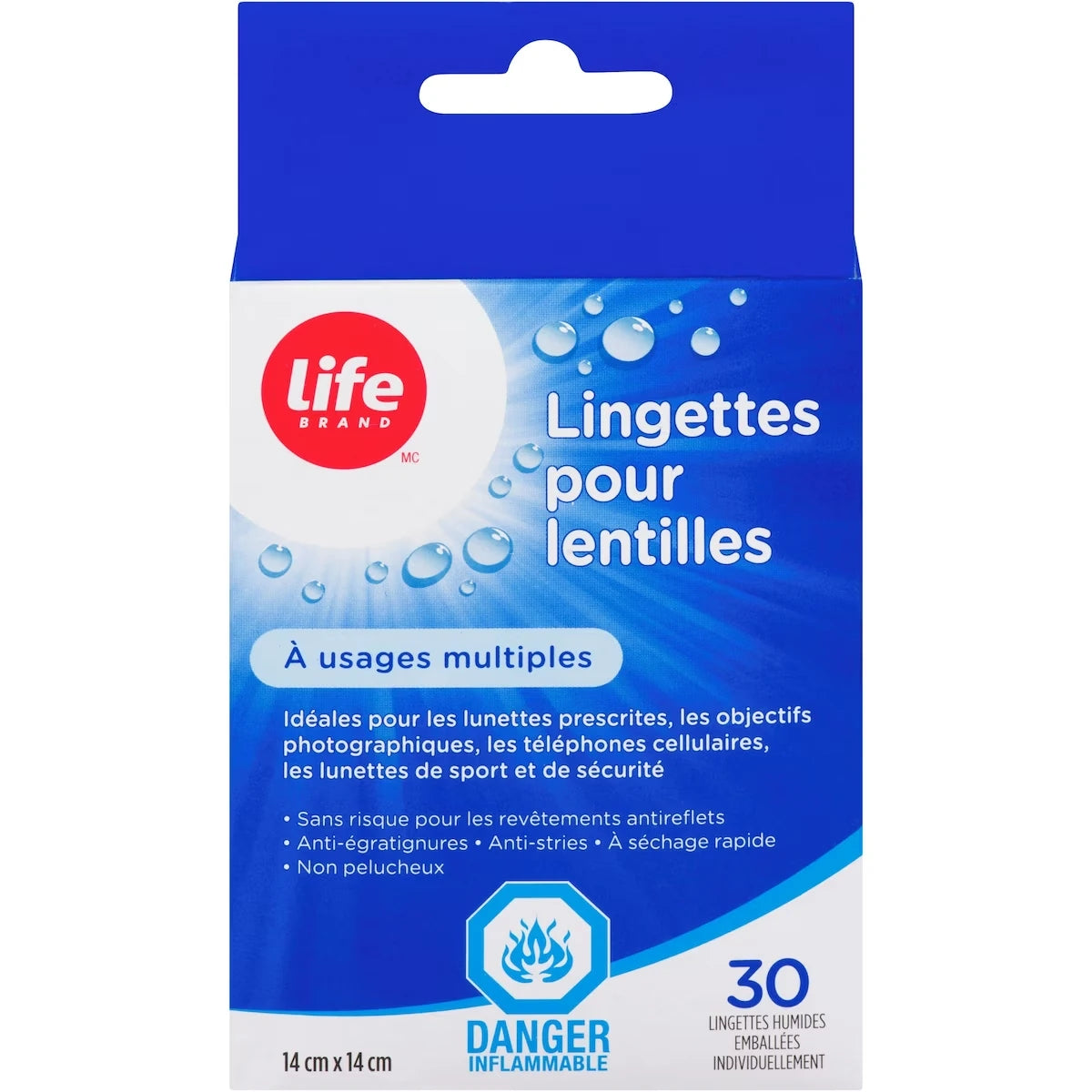 Toallitas para Lentes de Contacto Life Brand