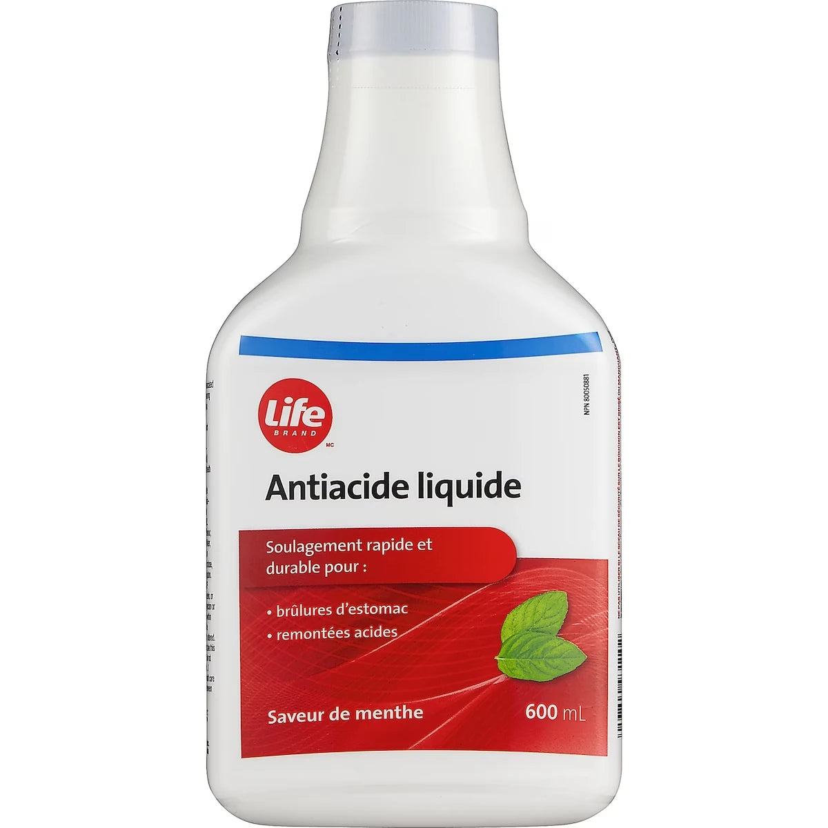 Antiácido para Acidez Estomacal Sabor Menta Life Brand