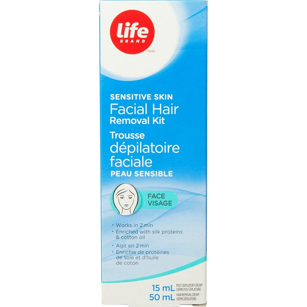 Kit Depilatorio Facial Life Brand