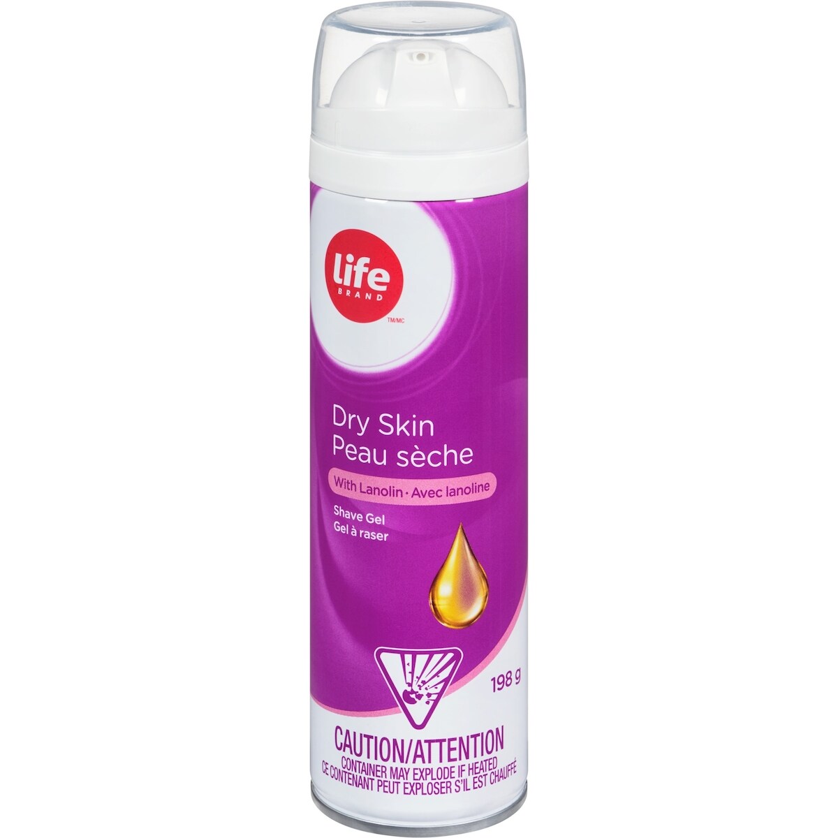 Gel de Afeitar para Mujer - Piel Seca Life Brand