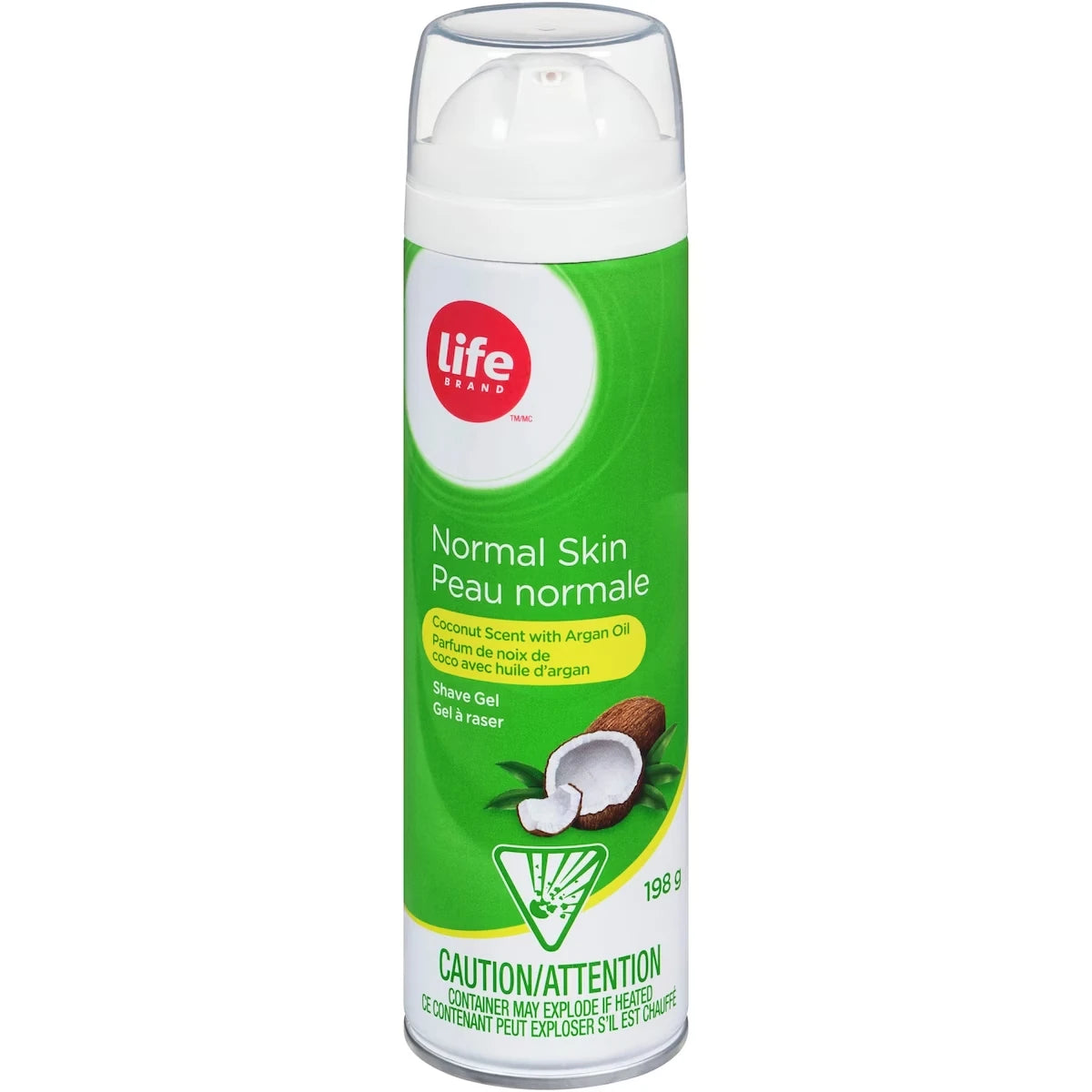 Gel de Afeitar para Mujer Leche de Coco Life Brand