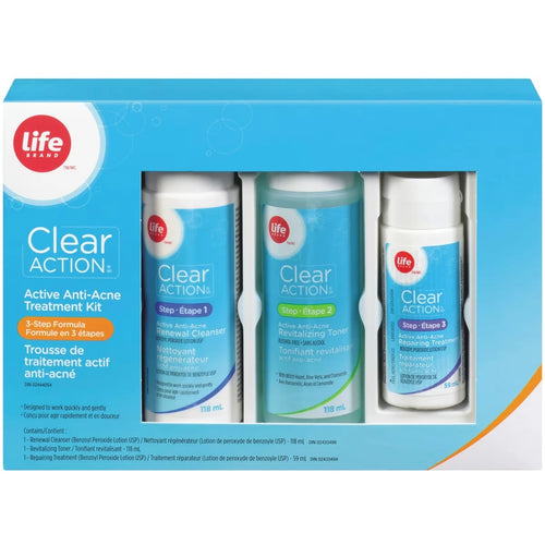 3 Step Acne Kit Life Brand