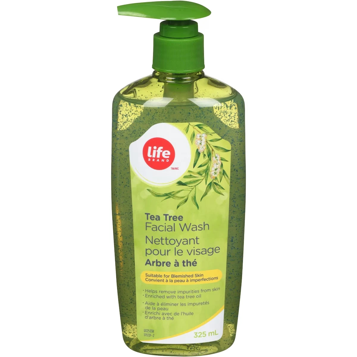 Limpiador Facial con Aceite de Árbol de Té Life Brand