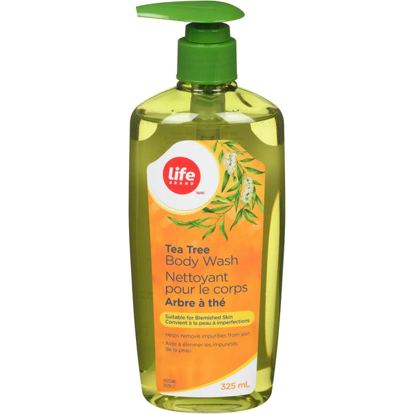 Gel de Baño Árbol de Té Aceite Life Brand